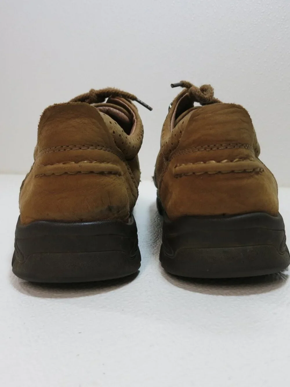 Camel Crown Men's Casual Leather Comfortable Rubber Sole Shoe Size 12